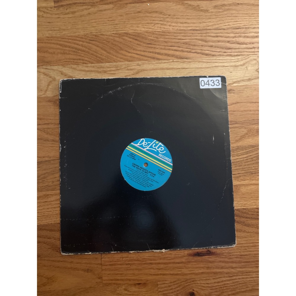 Crown Heights Affair Dance‎ Lady Dance 12" Vinyl Single 1979 De-Lite Good Funk